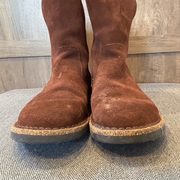 Birkenstock Brown Suede Women's Boots - Picture 3 of 13
